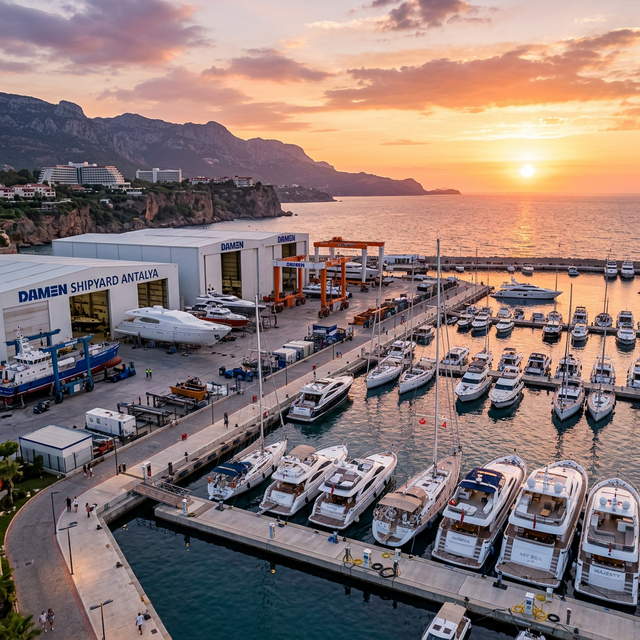 DAMEN Marina Enerji Altyapısı
